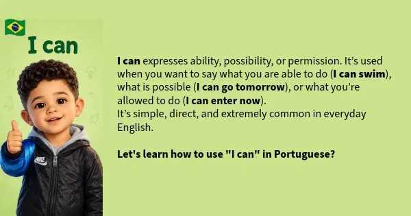 Learning “I Can”