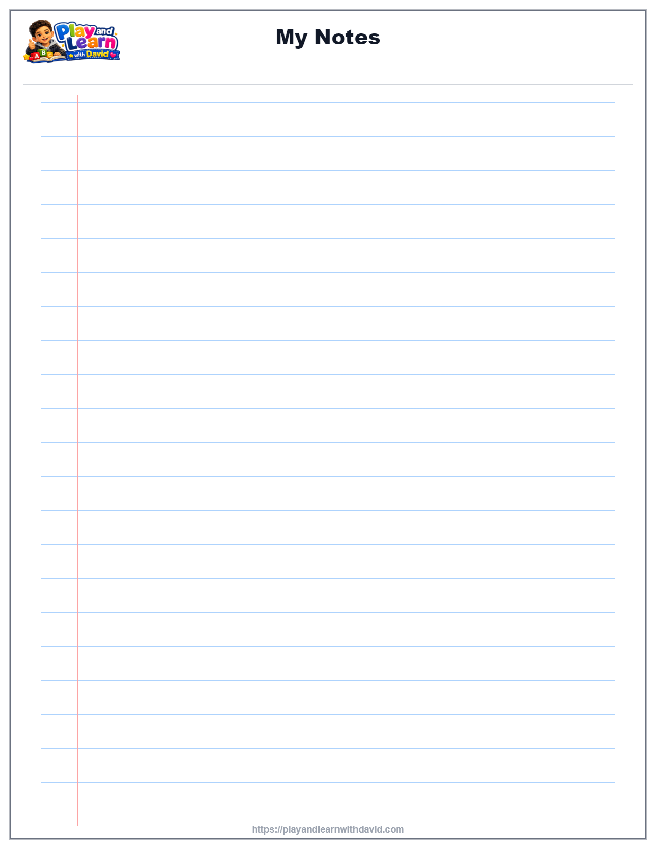 My Notes